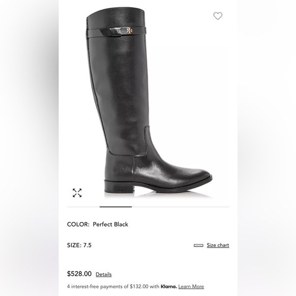 Tory Burch | Everly Strap Riding Boot NWB - Picture 3 of 7